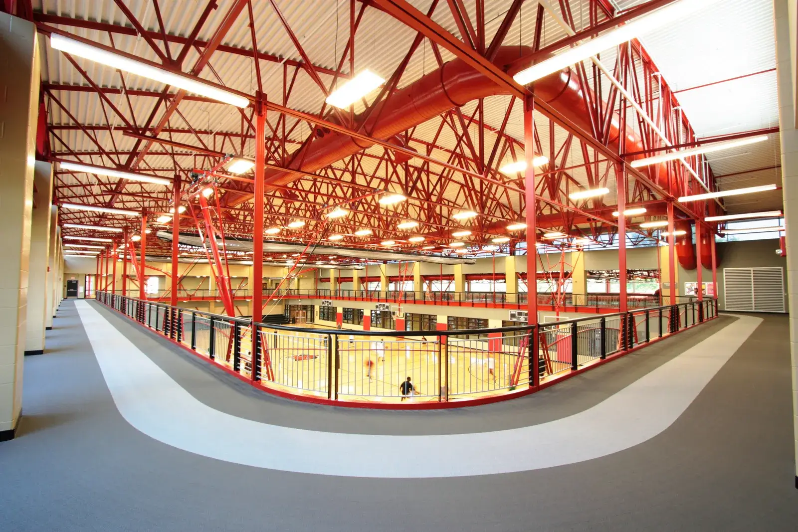 Arkansas State University Red WOLF Center Indoor Track