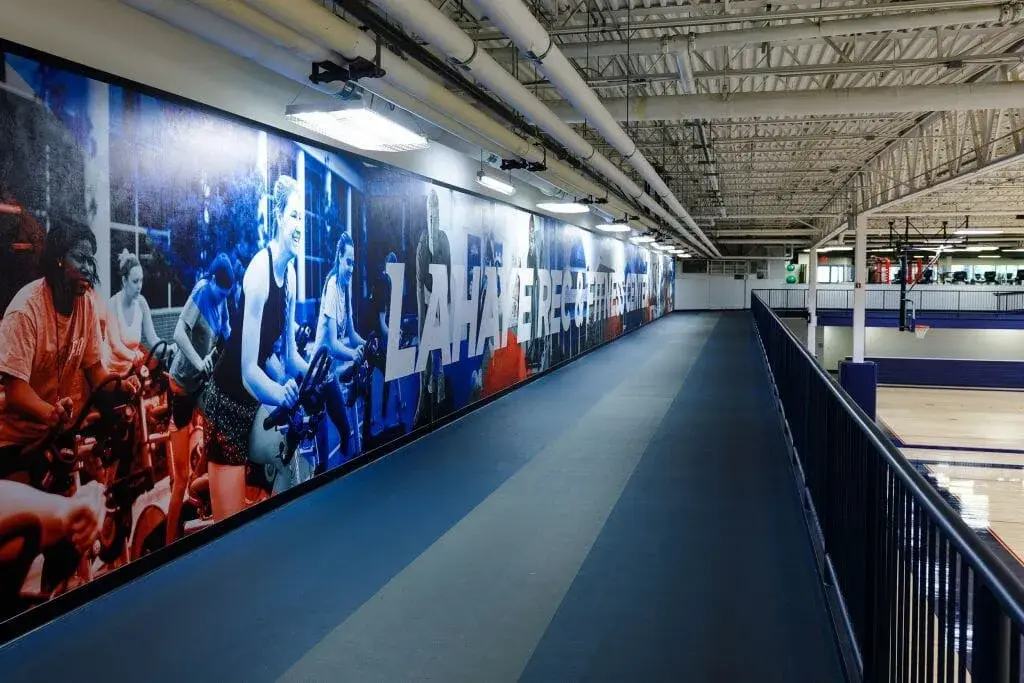 Liberty University LaHaye Recreation and Fitness Center Indoor Track