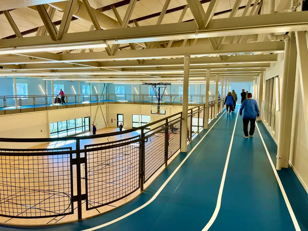 Longmeadow Adult Center Indoor Walking Track
