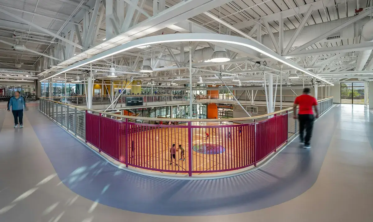 The Beacon Recreation Center Indoor Track