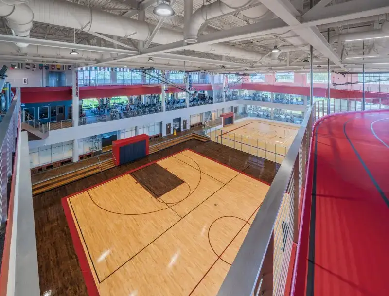 Trojan Fitness & Wellness Center Indoor Track